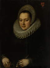 Portrait of a Woman aged 37, 1621. Creator: Gottfried de Wedig.