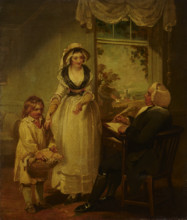 The Vicar of the Parish Receiving His Tithes, before 1793. Creator: Henry Singleton.