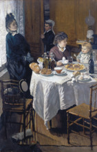 The Luncheon, 1868-1869. Creator: Claude Monet.