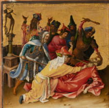 Martyrdom of St Thomas, after 1435. Creator: Stephan Lochner.