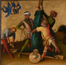 Martyrdom of St Peter, after 1435. Creator: Stephan Lochner.