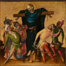 Martyrdom of St Philip, after 1435. Creator: Stephan Lochner.