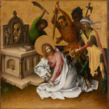 Martyrdom of St Matthew, after 1435. Creator: Stephan Lochner.