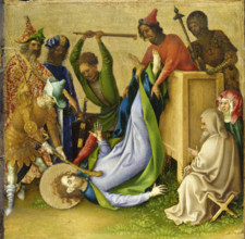Martyrdom of St James the Younger, after 1435. Creator: Stephan Lochner.