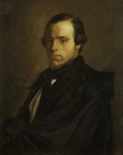 Portrait of Mister le Courtois, the Artist’s Brother-in-Law, c1841-1848. Creator: Jean Francois Millet.