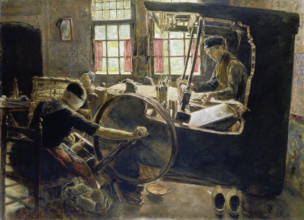 The Weaver, 1882. Creator: Max Liebermann.