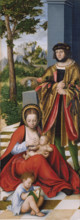 Mary Cleophas and Alphaeus (with the features of Frederick the Wise) with two of their sons, 1509. Creator: Lucas Cranach the Elder.