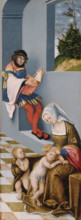 Mary Salome and Zebedaeus (with the features of John the Constant) with their sons..., 1509. Creator: Lucas Cranach the Elder.