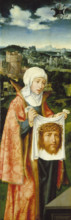 Saint Veronica Displaying the Sudarium, 1524. Creator: Joos van Cleve.