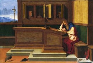 Saint Jerome in His Study, c1513-1515. Creator: Vincenzo Di Biagio Catena.