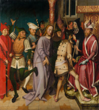 Christ before Pontius Pilate, 1501. Creators: Hans Holbein the Elder, Jesus Christ.