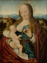 Madonna with Pear, c1515. Creator: Joos van Cleve.