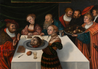 The Feast of Herod, 1533. Creator: Lucas Cranach the Elder.