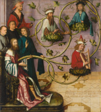 Tree of Jesse, 1501. Creators: Hans Holbein the Elder, Jesus Christ.