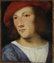 Portrait of a Young Man, c1510. Creator: Titian.