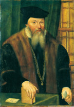 Portrait of Johann von Fichard, 1568-1570. Creator: Unknown.