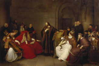 Jan Hus at Constance, 1842. Creator: Karl Friedrich Lessing.