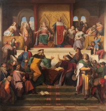 The Singer’s Contest on the Wartburg, 1846. Creator: Moritz von Schwind.