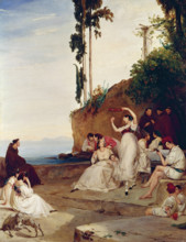 Tarantella, c1830. Creator: Karl Blechen.