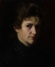 Self-Portrait, 1894. Creator: Eugenie Bandell.