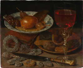 Still Life with Fruit and Sweetmeats, 1635-1637. Creator: Georg Flegel.