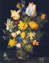 Still Life with Bouquet of Flowers, c1620. Creator: Jan Brueghel the Elder.