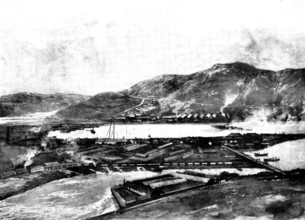 The Chinese Crisis: Dock at Port Arthur, 1898. Creator: Unknown.