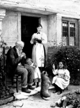 Patience is a Virtue - by Joseph Clark, 1898. Creator: Unknown.