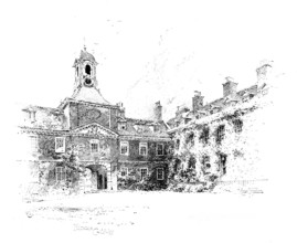 Views of Kensington Palace...to be restored and thrown open to the public, 1898. Creator: Carl Hentschel.