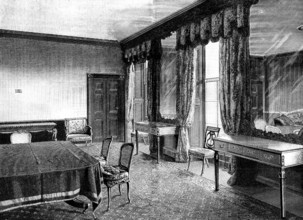 Views of Kensington Palace...the room in which the Queen was born, 1898. Creator: P Naumann.