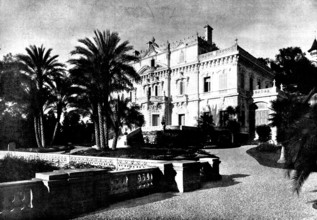 Château Thorenc, Cannes, where Mr. Gladstone is now staying as the guest of Lord Rendel, 1898. Creator: Numa Blanc.