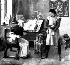 The Lepers' Window: "He knows it not himself, yet...I saw the mark itself within his arm", 1898. Creator: Unknown.