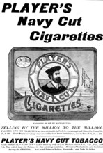 Advertisement for Player's Navy Cut Cigarettes, 1898. Creator: Unknown.