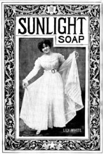 Advertisement for Sunlight Soap, 1898. Creator: Unknown.