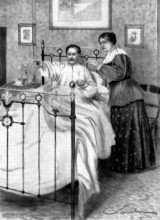 An Open Moment: "He must be killed" Selward said, white as a sheet and trembling in every limb, 1898 Creator: Unknown.