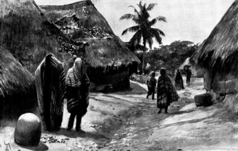 The West African Question: "Eguns," or sacred beings supposed to have risen from the dead..., 1898. Creator: Unknown.