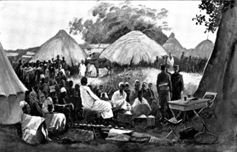With the British Expedition from Accra to the Gold Coast Hinterland:...Abu Bukari Demba..., 1898. Creator: Unknown.