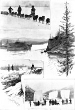 On the Way to Klondike, 1898. Creator: Unknown.