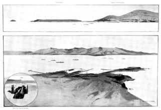 The Chinese Question: Wei-Hai-Wei, the naval fort leased to Great Britain,...Liu-Kung-Tau..., 1898. Creator: Unknown.