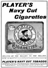Advertisement for Player's Navy Cut Cigarettes, 1898. Creator: Unknown.