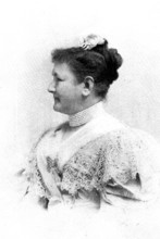 The Seventieth Birthday of the King of Saxony: the Queen of Saxony, 1898. Creator: Mayer.