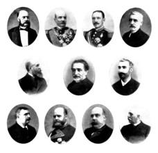 The Spanish-American Crisis: the leaders of Spanish opinion to-day, 1898. Creator: Fernando Debas.