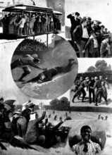 Baseball in America, 1898. Creator: Unknown.