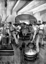 The Spanish-American War - preparing for action on an American Man-Of-War..., 1898. Creator: Unknown.