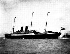 The Spanish-American War: Spanish war-ships - Spree, 1898. Creator: G. West and Son.