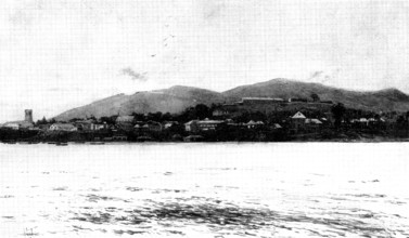 The Rising in Sierra Leone: a view of Freetown, capital of the British Settlement, 1898. Creator: Unknown.