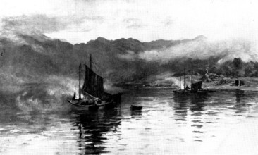 Pictures from the Royal Academy: Still Evening - Colin Hunter, A.R.A., 1898. Creator: Unknown.