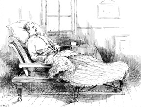 Couch presented by the Queen after her visit to Netley Hospital..., 1898. Creator: Carl Hentschel.