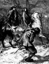 The Conversion of Christopher Ricroft, Highwayman: ...his right hand was severed..., 1898. Creator: Unknown.