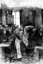 Death of Mr. Gladstone:...villagers paying a last visit to their distinguished neighbour..., 1898. Creator: Unknown.